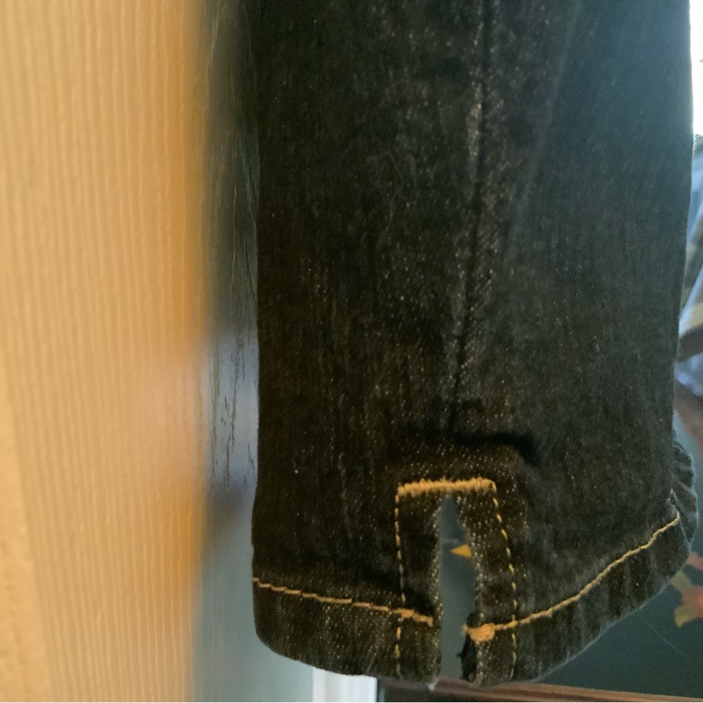 Gloria Vanderbilt Amanda Bermuda Dark Blue Denim Shorts - Picture 2 of 6